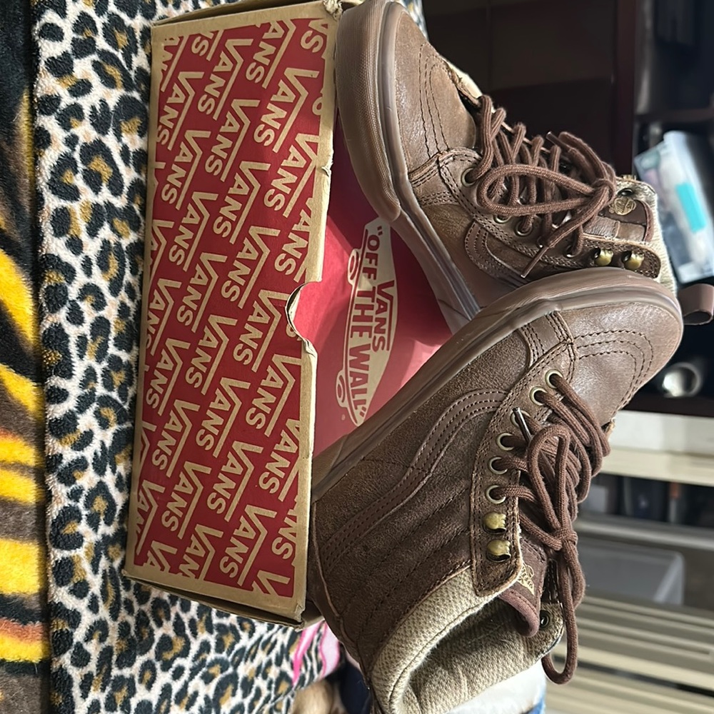 SK 8 -Hi MTE Van Brown/Herringbone size 6.0 men 7.5 women unisex